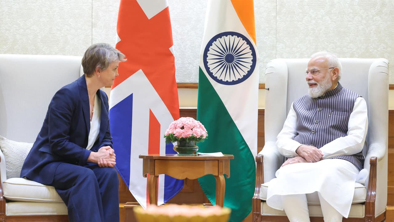 UK Foreign Secretary Yvette Cooper and Prime Minister Narendra Modi (Photo: X@YvetteCooperMP) UK Foreign Secretary Yvette Cooper and Prime Minister Narendra Modi (Photo: X@YvetteCooperMP)