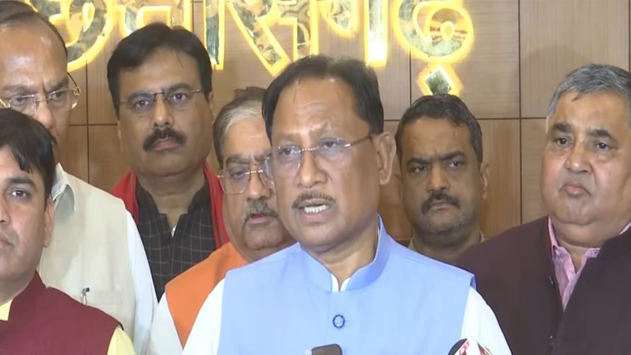 Chhattisgarh CM Vishnu Deo Sai (Photo/ANI) Chhattisgarh CM Vishnu Deo Sai (Photo/ANI)