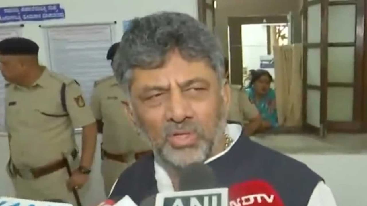 Karnataka CM DK Shivakumar (Photo/ANI) Karnataka CM DK Shivakumar (Photo/ANI)