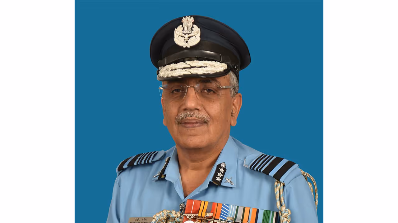 Air Marshal Sandeep Thareja (Photo/PIB) Air Marshal Sandeep Thareja (Photo/PIB)