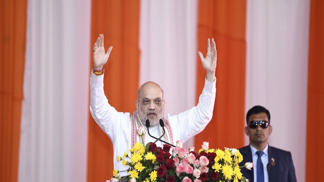 Union Home Minister Amit Shah in Ahmedabad. (Photo/ Gujarat CMO) Union Home Minister Amit Shah in Ahmedabad. (Photo/ Gujarat CMO)