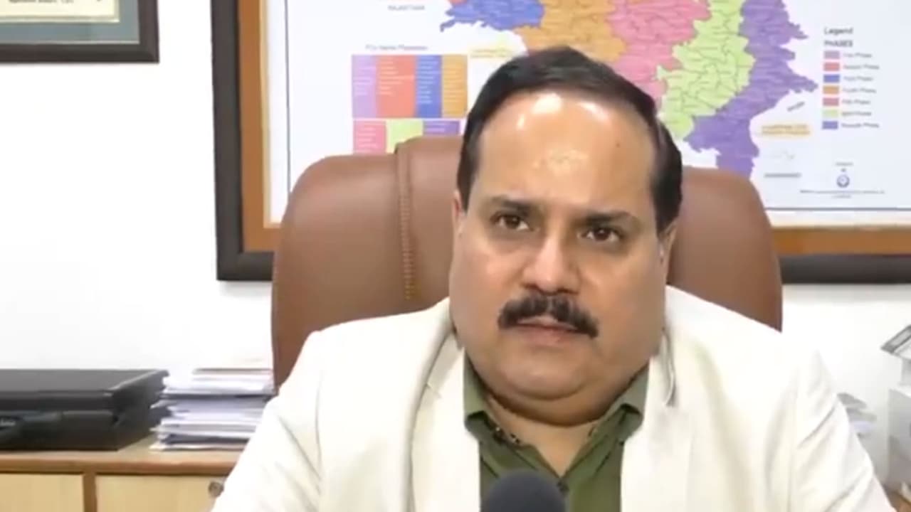 Uttar Pradesh Chief Electoral Officer Navdeep Rinwa (Photo: ANI) Uttar Pradesh Chief Electoral Officer Navdeep Rinwa (Photo: ANI)