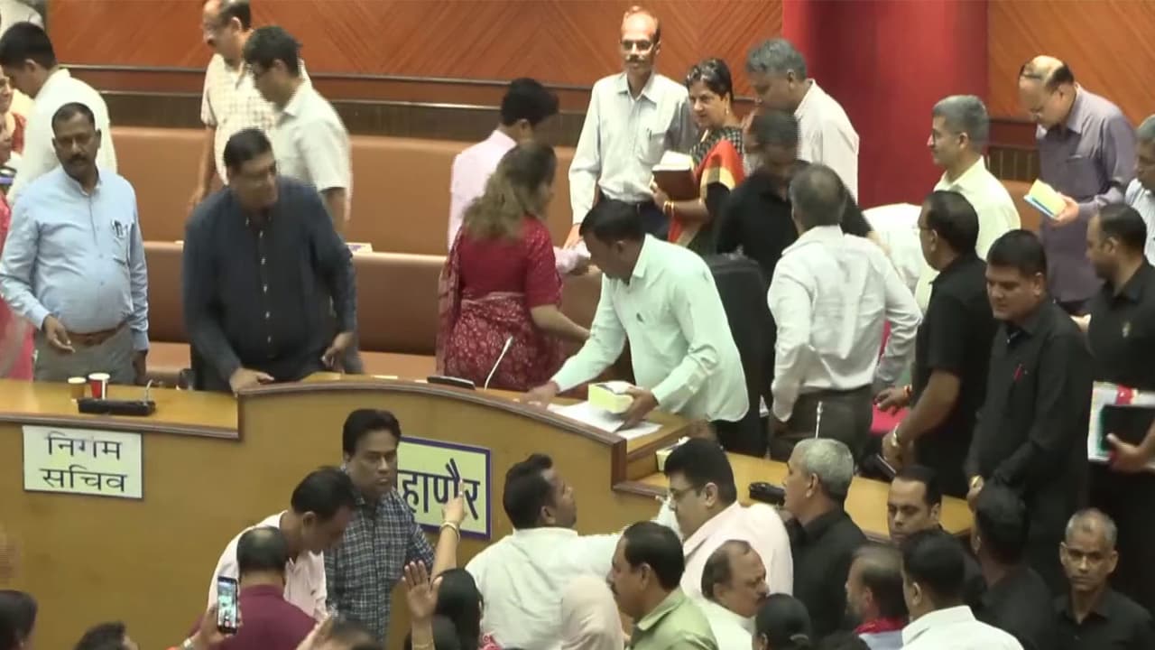 Visual from the House proceedings (Photo/ANI) Visual from the House proceedings (Photo/ANI)