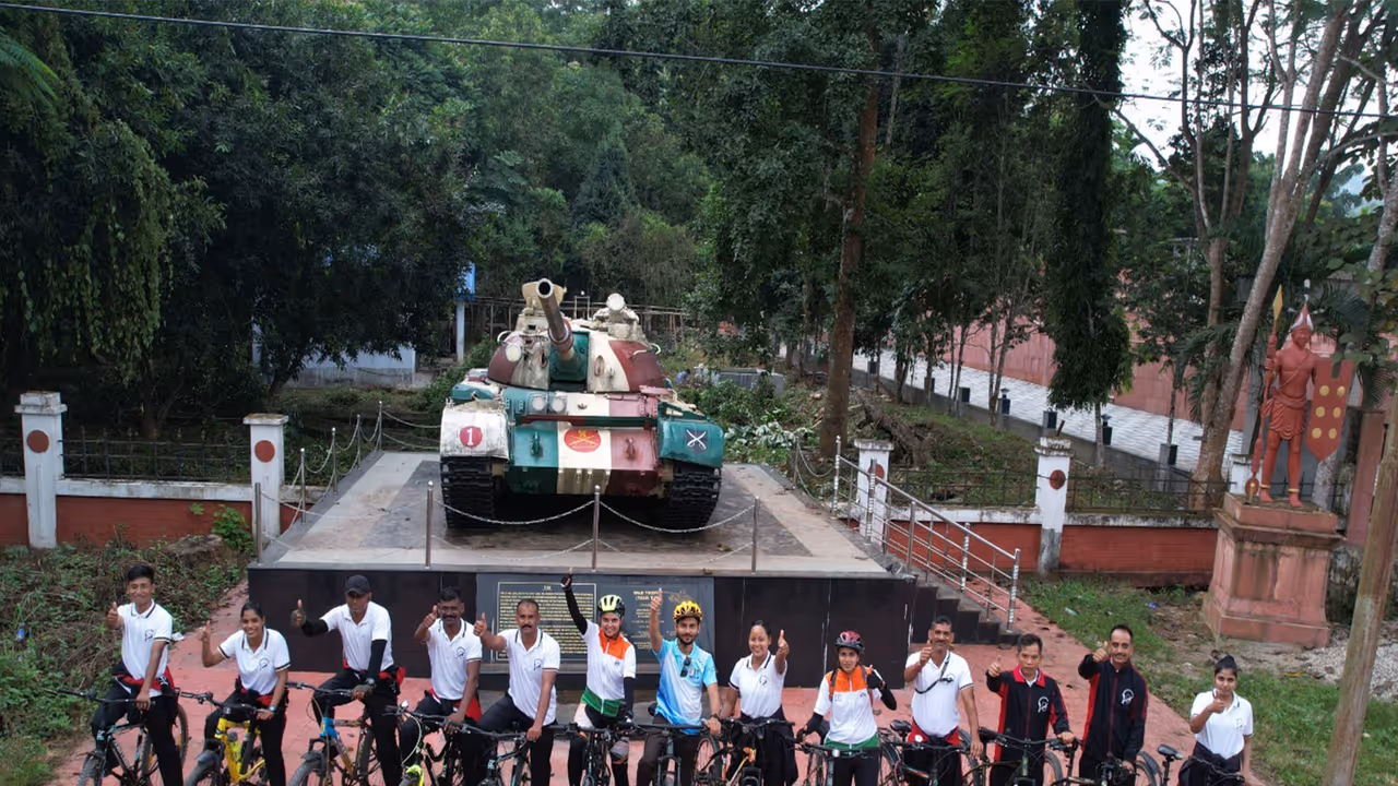 Nation celebrates Sardar Patel's 150th birth anniversary with Cycling Expeditions across India (Photo: SAI Media)