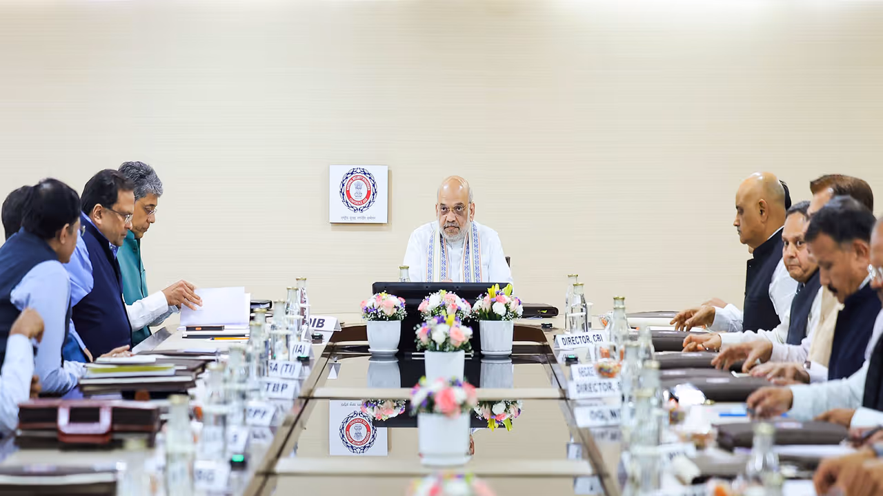 HM Amit Shah inaugurates 9th two day National Security Strategies (NSS) Conference (Photo/ANI) HM Amit Shah inaugurates 9th two day National Security Strategies (NSS) Conference (Photo/ANI)