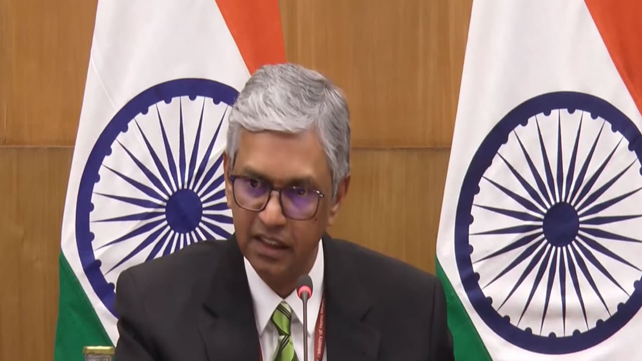 P Kumaran, Ministry of External Affairs Secretary (East) (Photo: YouTube@ Ministry of External Affairs, India) P Kumaran, Ministry of External Affairs Secretary (East) (Photo: YouTube@ Ministry of External Affairs, India)