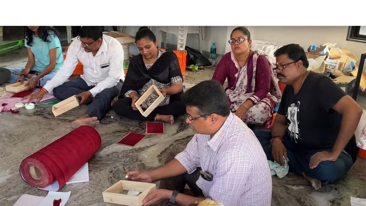 ‘Hastkala Setu Yojana’ was launched by Gujarat government in 2020 (Photo/ANI) ‘Hastkala Setu Yojana’ was launched by Gujarat government in 2020 (Photo/ANI)