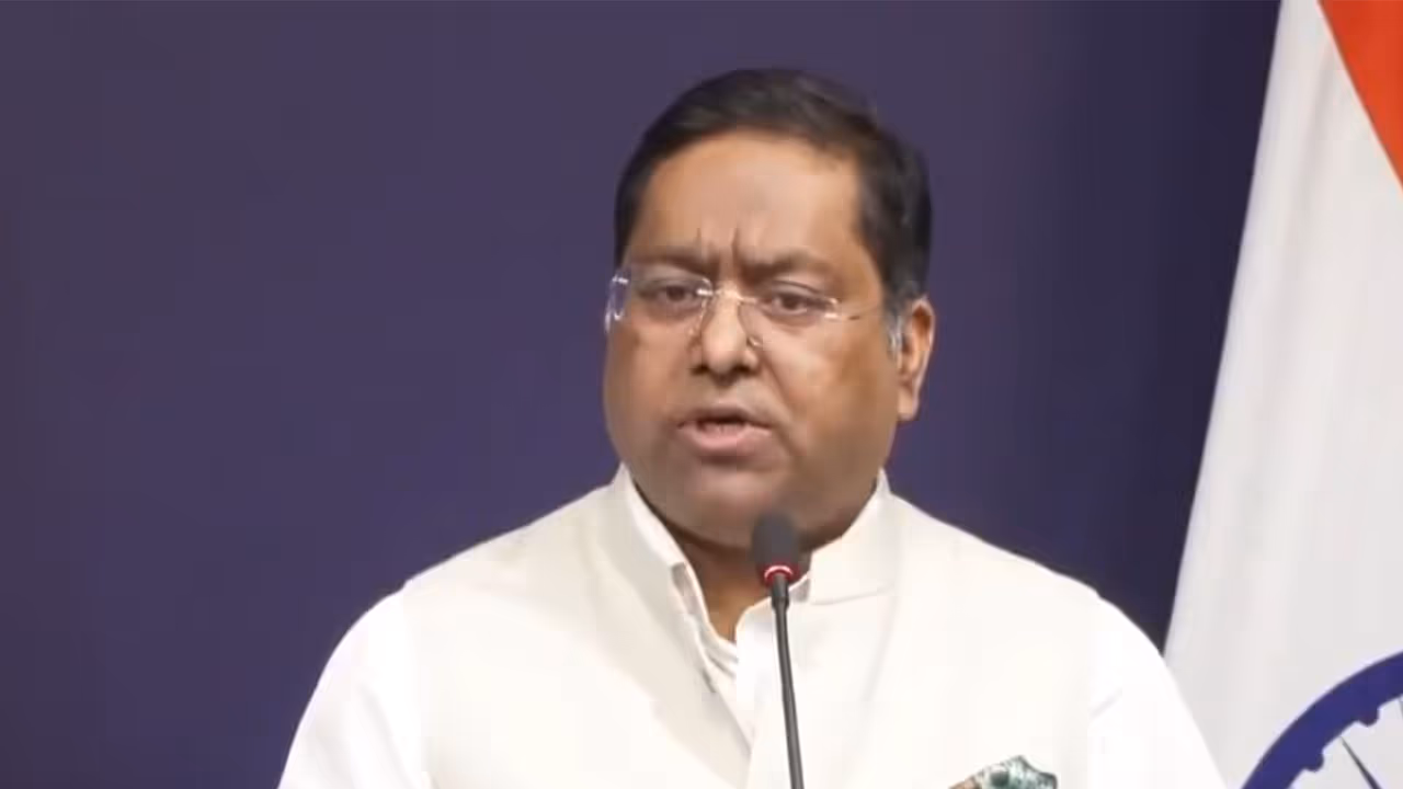 MEA spokesperson Randhir Jaiswal (Photo/ANI)