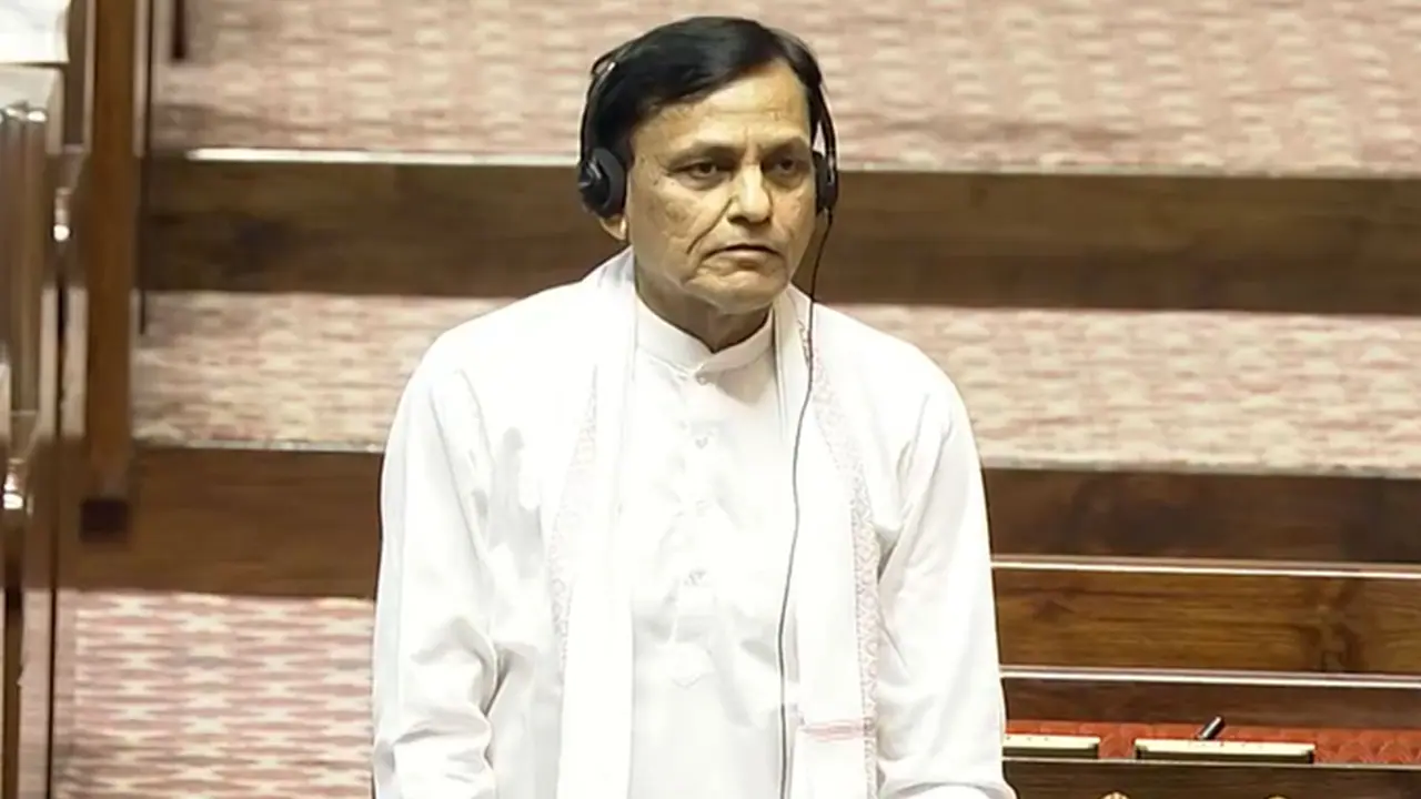 Minister of State for Home Nityanand Rai speaks in Rajya Sabha on National Honour (Amendment) Bill (Photo/SansadTV) Minister of State for Home Nityanand Rai speaks in Rajya Sabha on National Honour (Amendment) Bill (Photo/SansadTV)