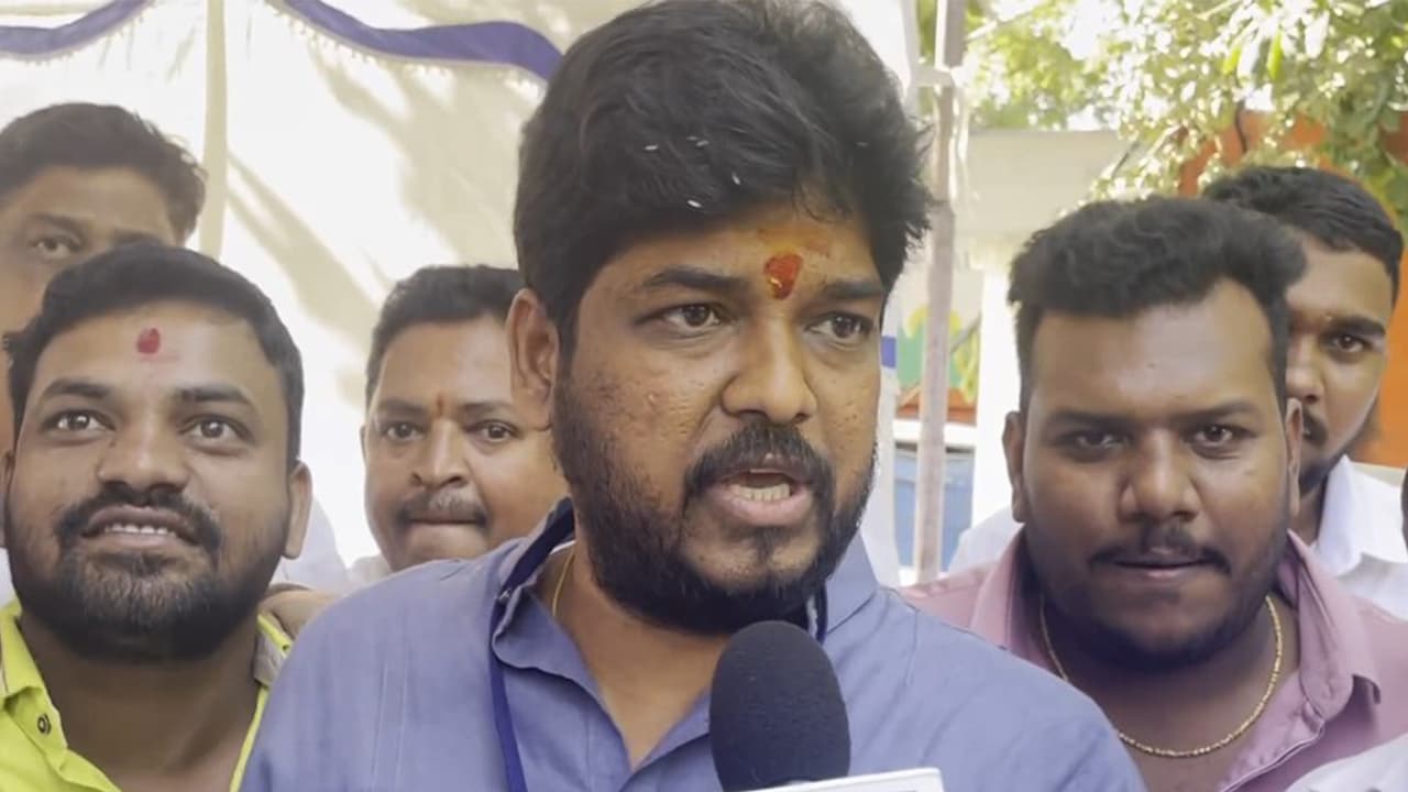 Naveen Yadav, Congress candidate for Jubilee Hills Assembly bypolls (Photo/ANI)