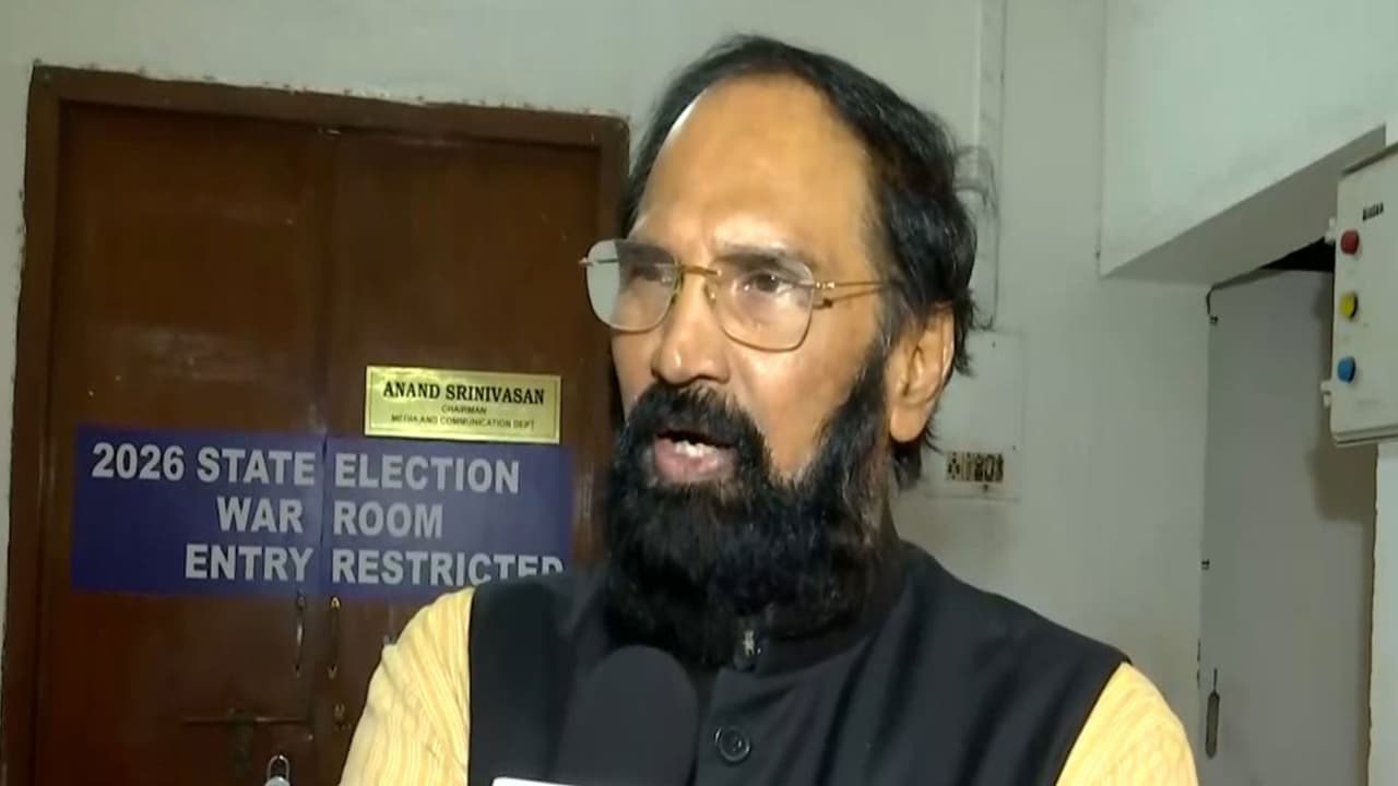 Telangana Minister Uttam Kumar Reddy (File Photo/ANI) Telangana Minister Uttam Kumar Reddy (File Photo/ANI)