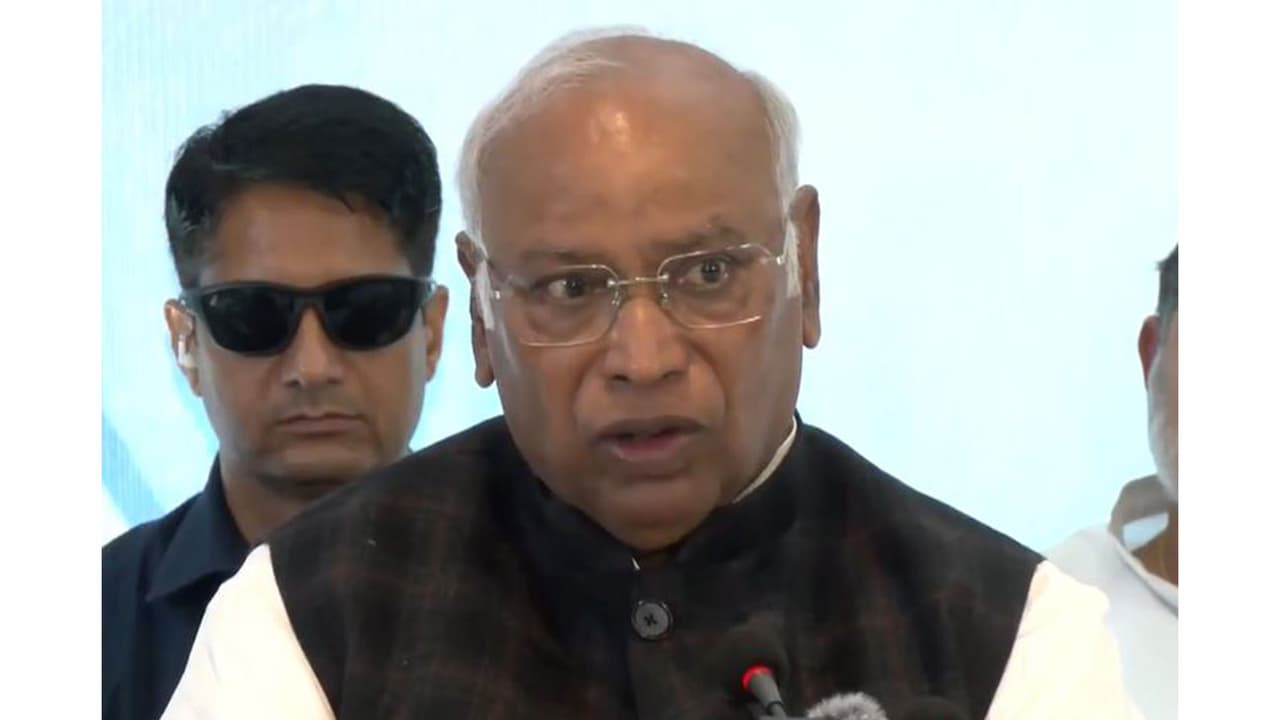 Congress President Mallikarjun Kharge (File Photo/ANI)