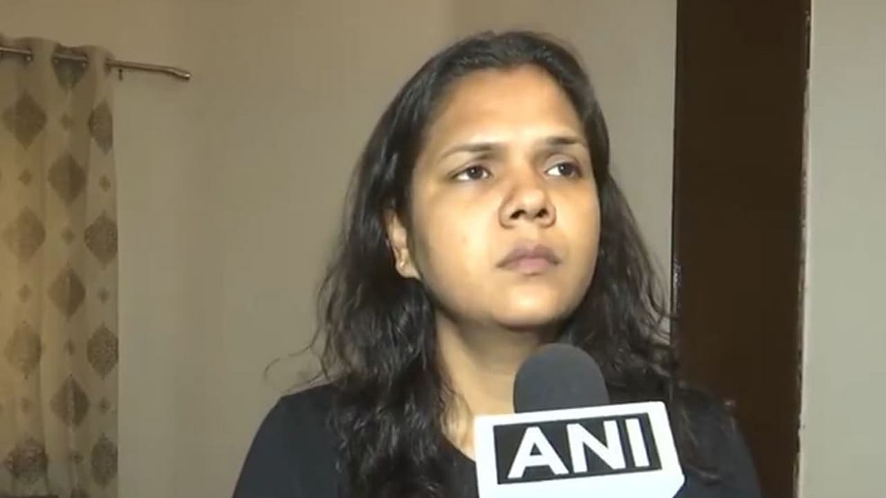 Twisha Sharma's cousin Meenakshi Sharma (Photo/ANI) Twisha Sharma's cousin Meenakshi Sharma (Photo/ANI)