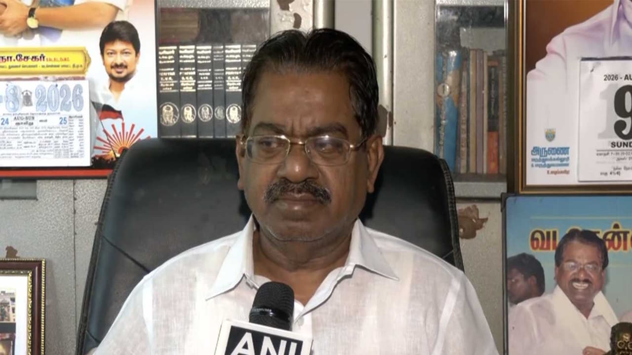 DMK spokesperson TKS Elangovan (Photo/ANI) DMK spokesperson TKS Elangovan (Photo/ANI)