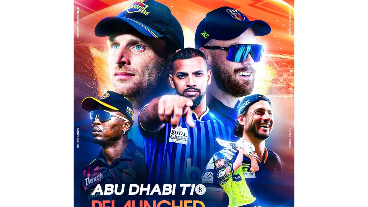 Abu Dhabi T10 confirmed from November 7 to 20 (Photo: ADT10) Abu Dhabi T10 confirmed from November 7 to 20 (Photo: ADT10)