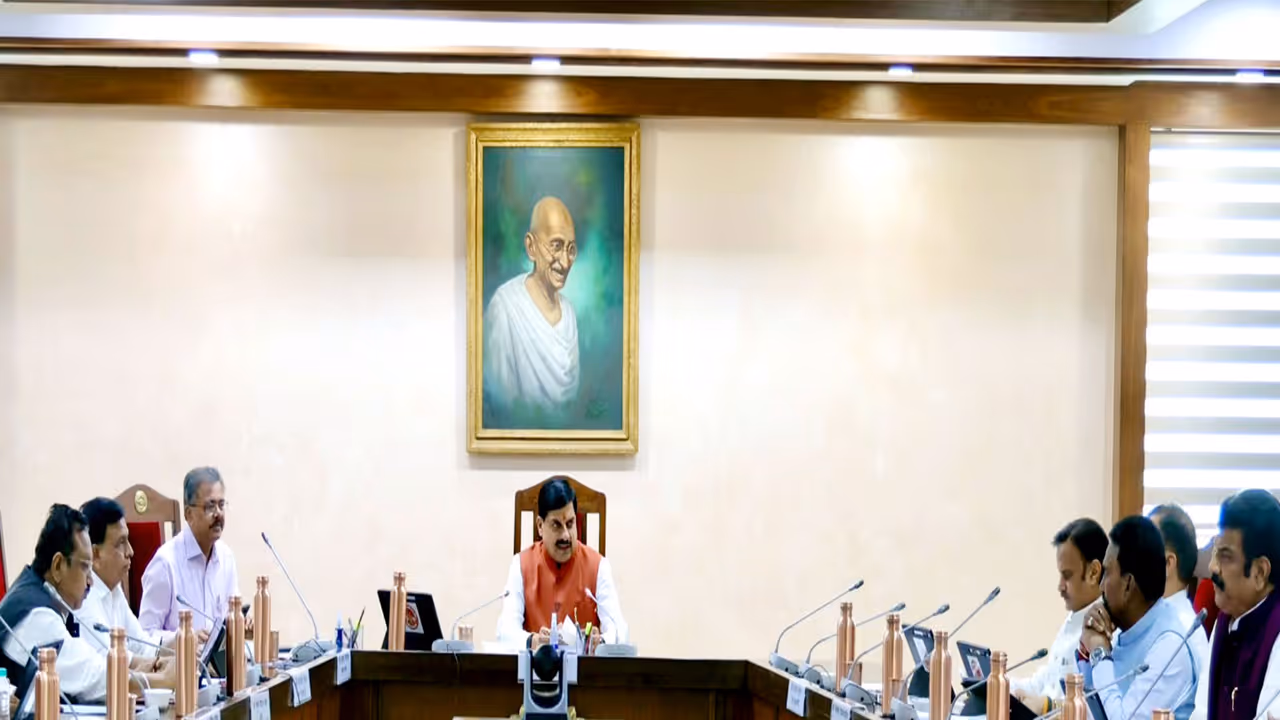 MP CM Mohan Yadav chaired the cabinet meeting (Photo/DPR) MP CM Mohan Yadav chaired the cabinet meeting (Photo/DPR)
