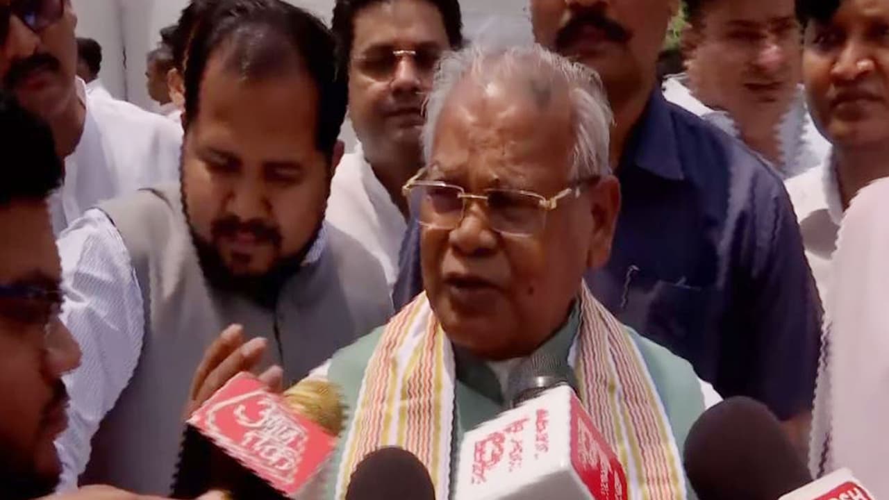 Union Minister Jitan Ram Manjhi (Photo/ANI) Union Minister Jitan Ram Manjhi (Photo/ANI)