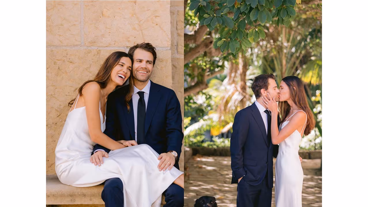 Paul Wesley marries Natalie Kuckenburg (Photo/Instagram@nataliekuckenburg) Paul Wesley marries Natalie Kuckenburg (Photo/Instagram@nataliekuckenburg)