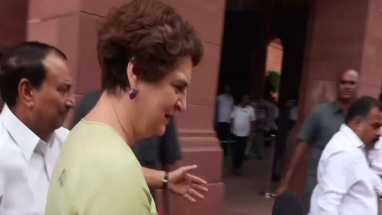 Congress MP Priyanka Gandhi Vadra (Photo/ANI) Congress MP Priyanka Gandhi Vadra (Photo/ANI)