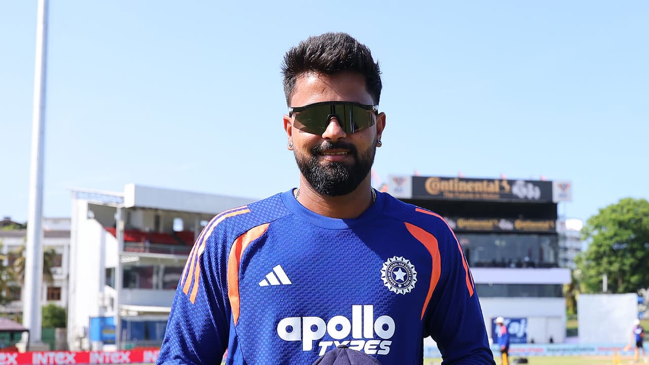 Saransh Jain. (Photo: @BCCI X) Saransh Jain. (Photo: @BCCI X)
