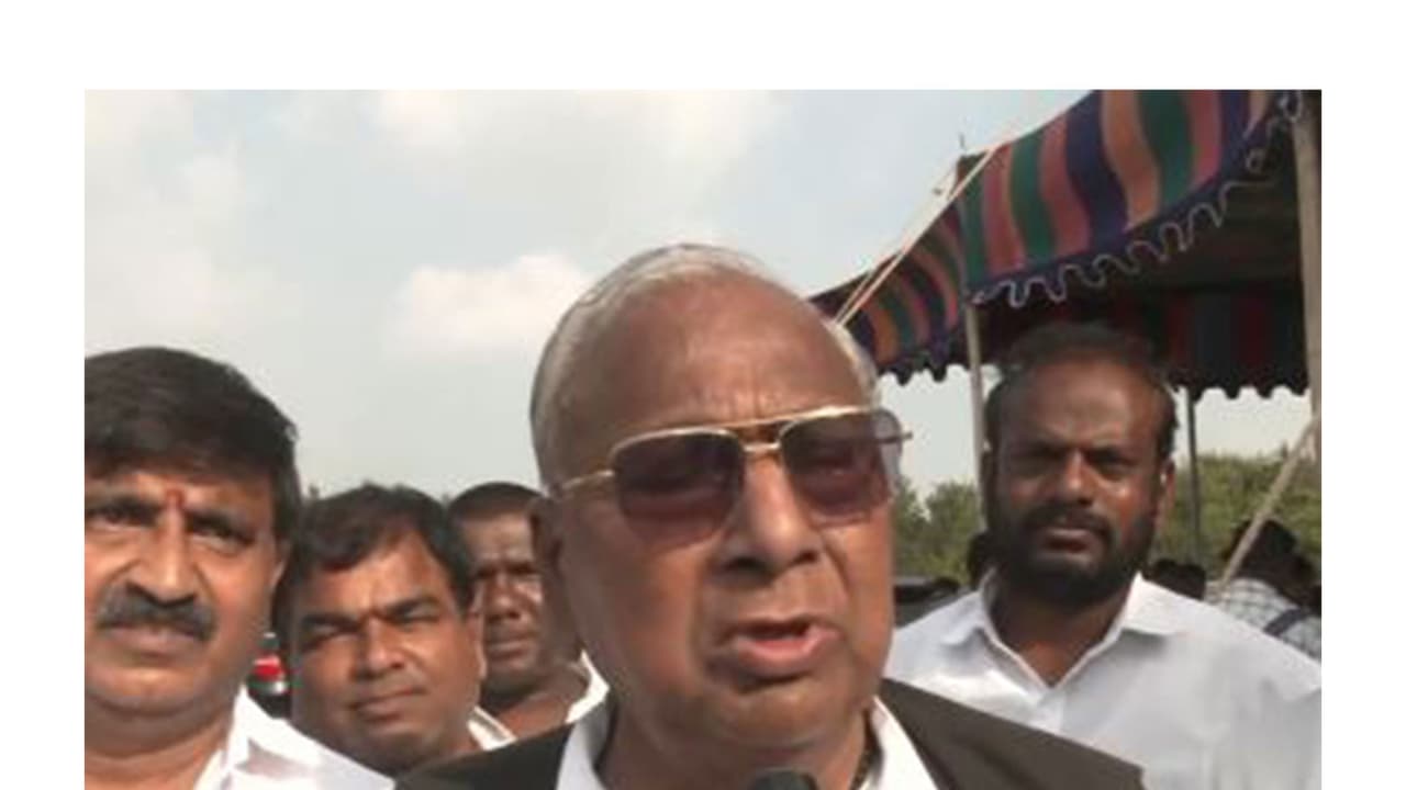 Congress leader V Hanumant Rao (Photo/ANI) Congress leader V Hanumant Rao (Photo/ANI)