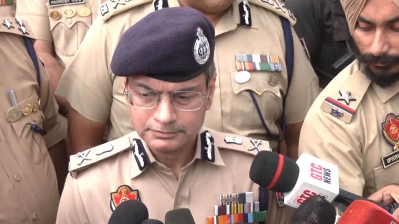 Punjab Director General of Police (DGP) Gaurav Yadav (Photo/ANI) Punjab Director General of Police (DGP) Gaurav Yadav (Photo/ANI)