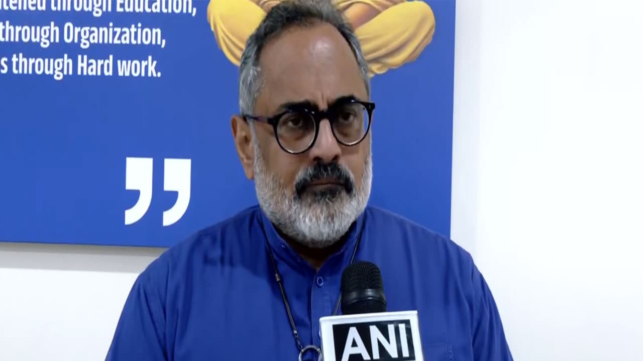 Rajeev Chandrasekhar (Photo/ANI) Rajeev Chandrasekhar (Photo/ANI)