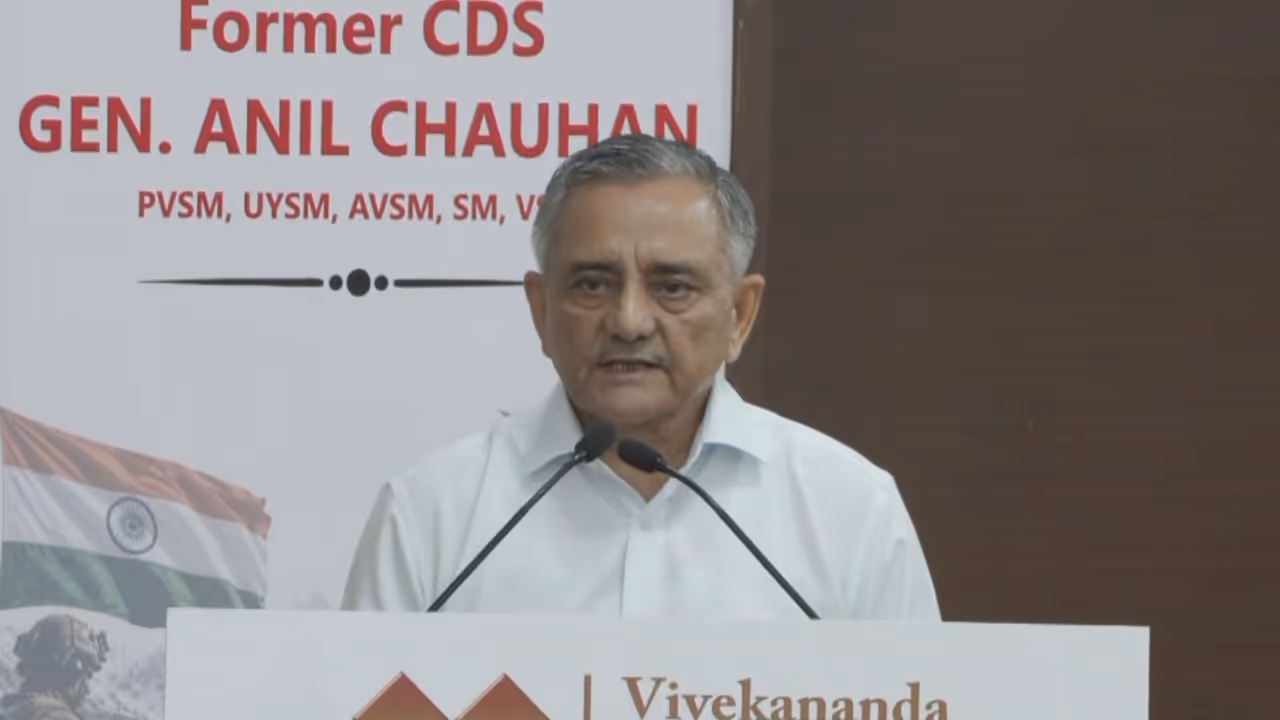 Former CDS Anil Chauhan (Photo/ANI) Former CDS Anil Chauhan (Photo/ANI)