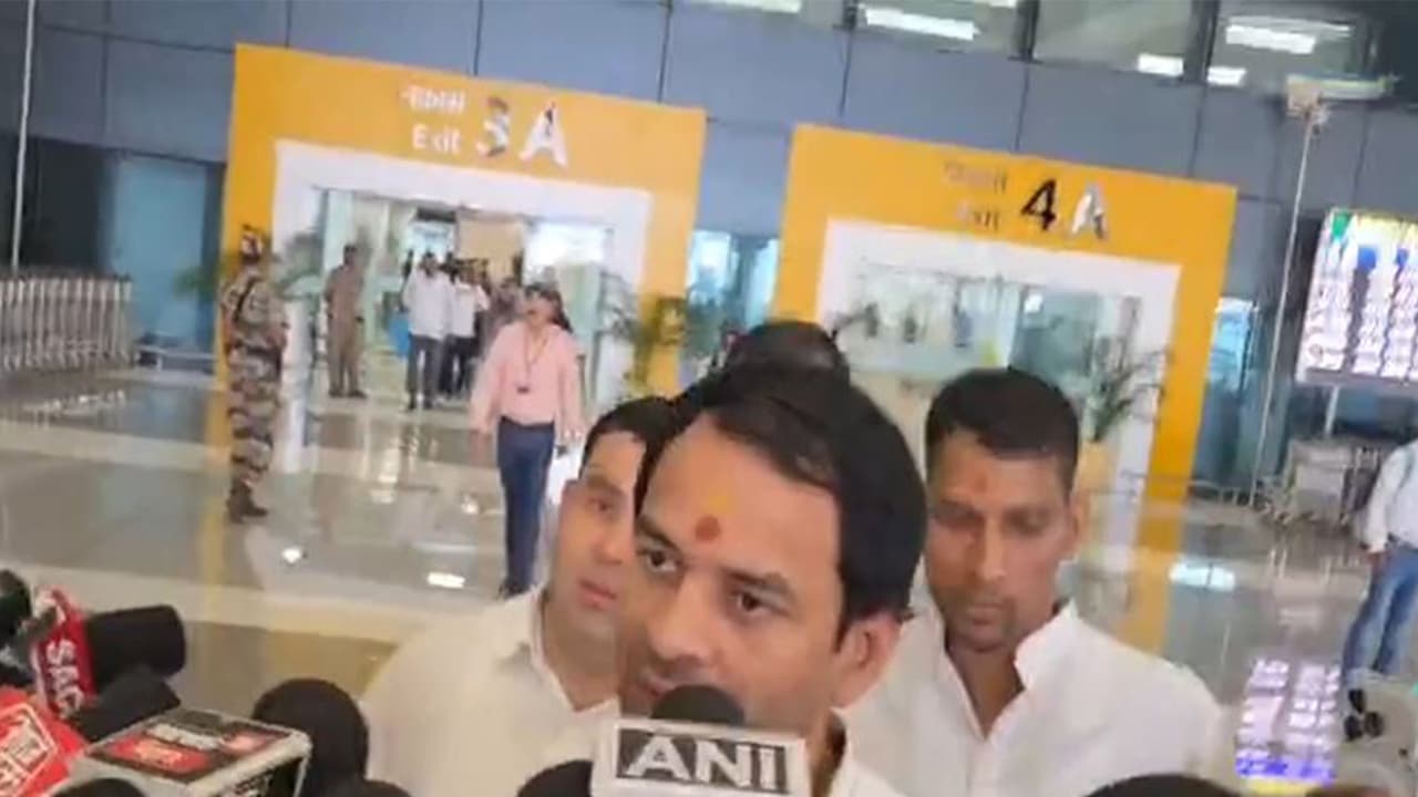 Janshakti Janata Dal chief Tej Pratap Yadav. (Photo/ANI)