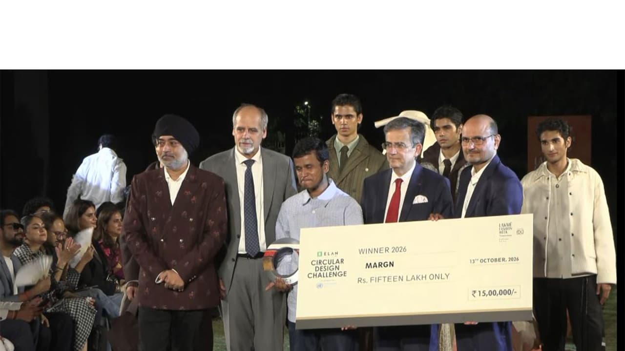 Margn wins Circular Design Challenge (Photo/ANI) Margn wins Circular Design Challenge (Photo/ANI)
