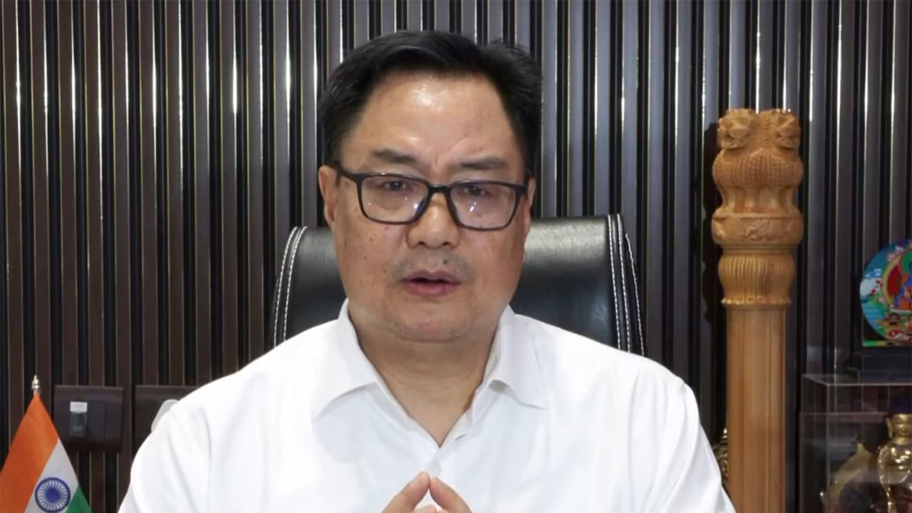 Union Minister Kiren Rijiju (Photo/ANI) Union Minister Kiren Rijiju (Photo/ANI)