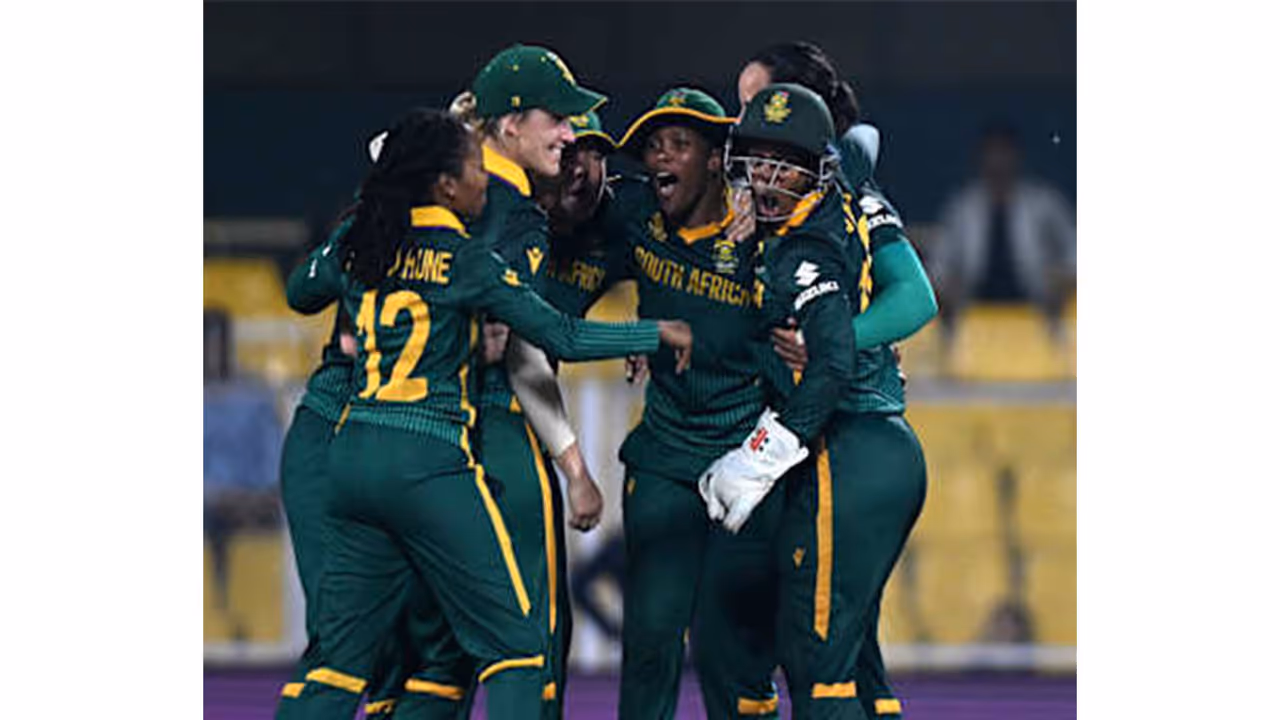 South African team (Photo: @ICC)