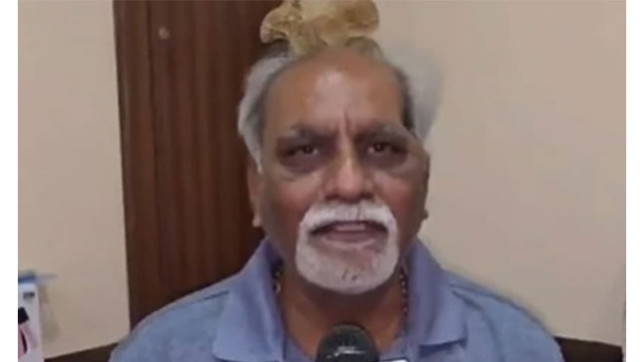 Axar Patel's father, Rajesh Patel (Photo: ANI) Axar Patel's father, Rajesh Patel (Photo: ANI)