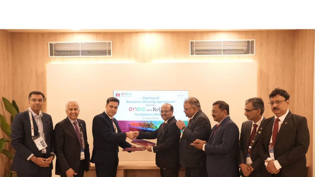 ONGC and Reliance Sign Landmark Agreement to Share Deepwater Resources on India’s East Coast (Image: ONGC/Reliance Industries) ONGC and Reliance Sign Landmark Agreement to Share Deepwater Resources on India’s East Coast (Image: ONGC/Reliance Industries)