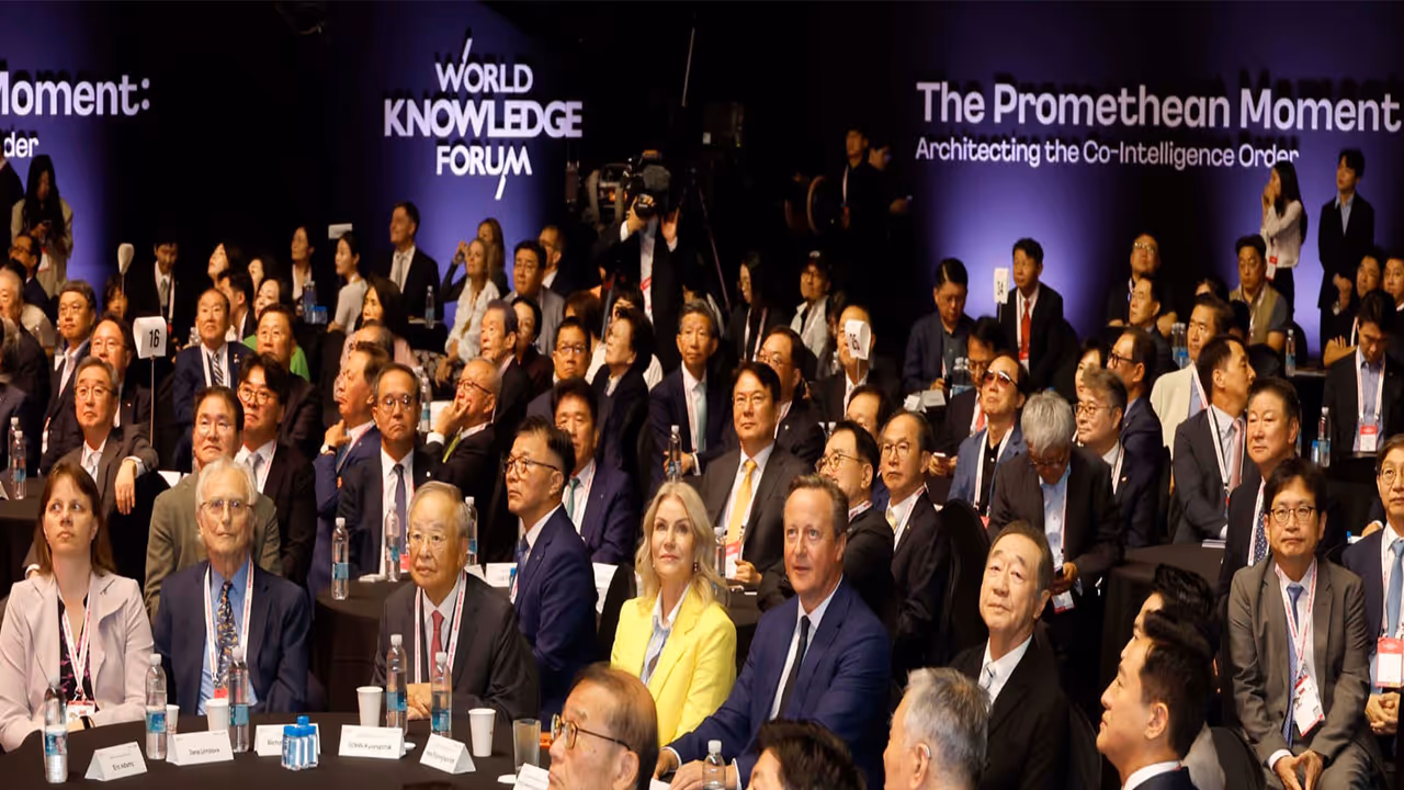 Participants attend the 27th World Knowledge Forum in Seoul, South Korea. (Image Source: World Knowledge Forum) Participants attend the 27th World Knowledge Forum in Seoul, South Korea. (Image Source: World Knowledge Forum)