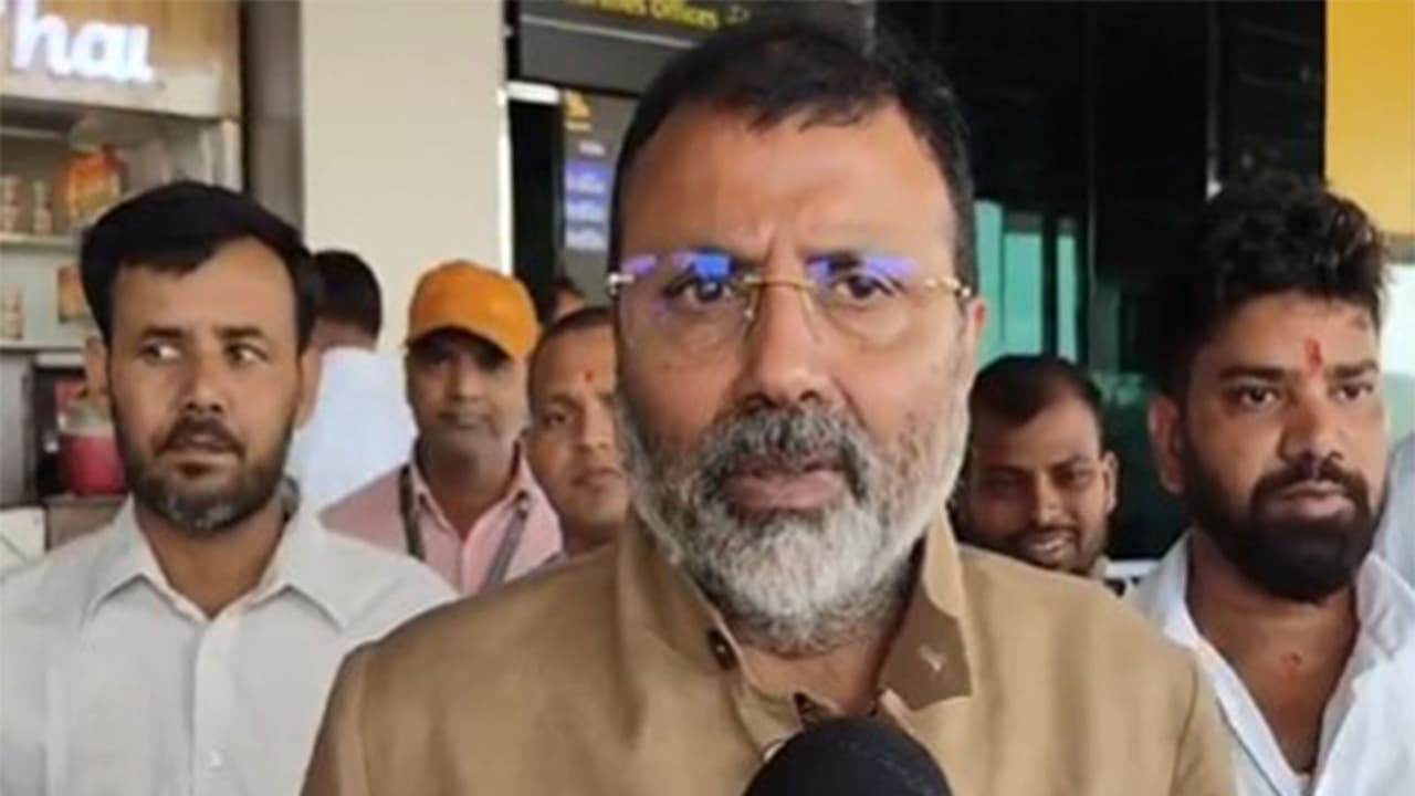 BJP MP Nishikant Dubey (Photo/ANI) BJP MP Nishikant Dubey (Photo/ANI)