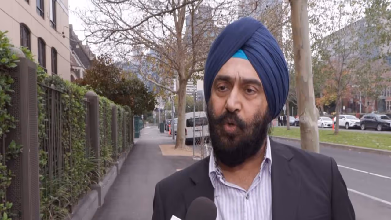 Karan Gandhiok, Member of Australia India Society of Victoria (Photo/ANI) Karan Gandhiok, Member of Australia India Society of Victoria (Photo/ANI)