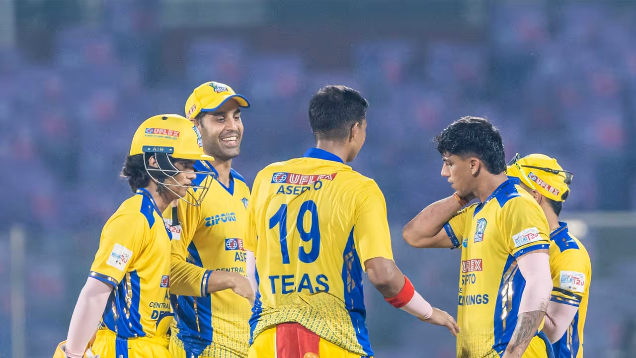 Central Delhi Kings players. (Photo: DPL) Central Delhi Kings players. (Photo: DPL)