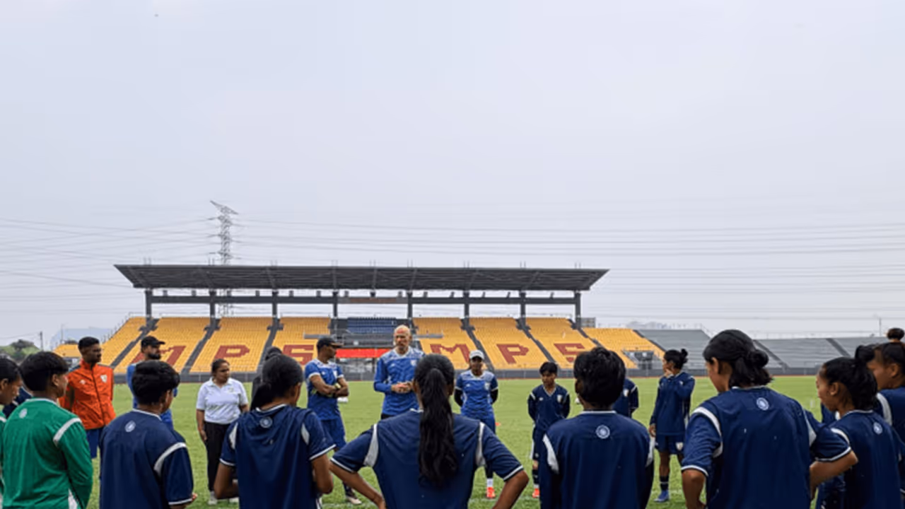 India U17 women’s team. (Photo/AIFF) India U17 women’s team. (Photo/AIFF)