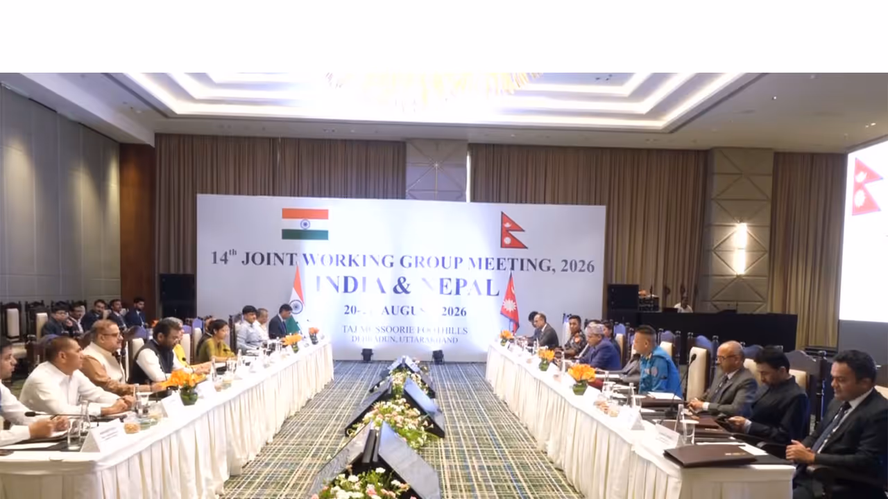 14th meeting of India Nepal Joint Working Group on border security begins in Dehradun (Photo/ANI) 14th meeting of India Nepal Joint Working Group on border security begins in Dehradun (Photo/ANI)