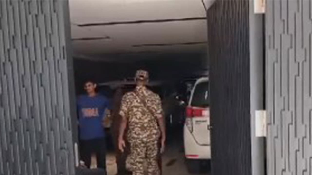 Visuals from AAP leader Deepak Singla's residence (Photo/ANI) Visuals from AAP leader Deepak Singla's residence (Photo/ANI)