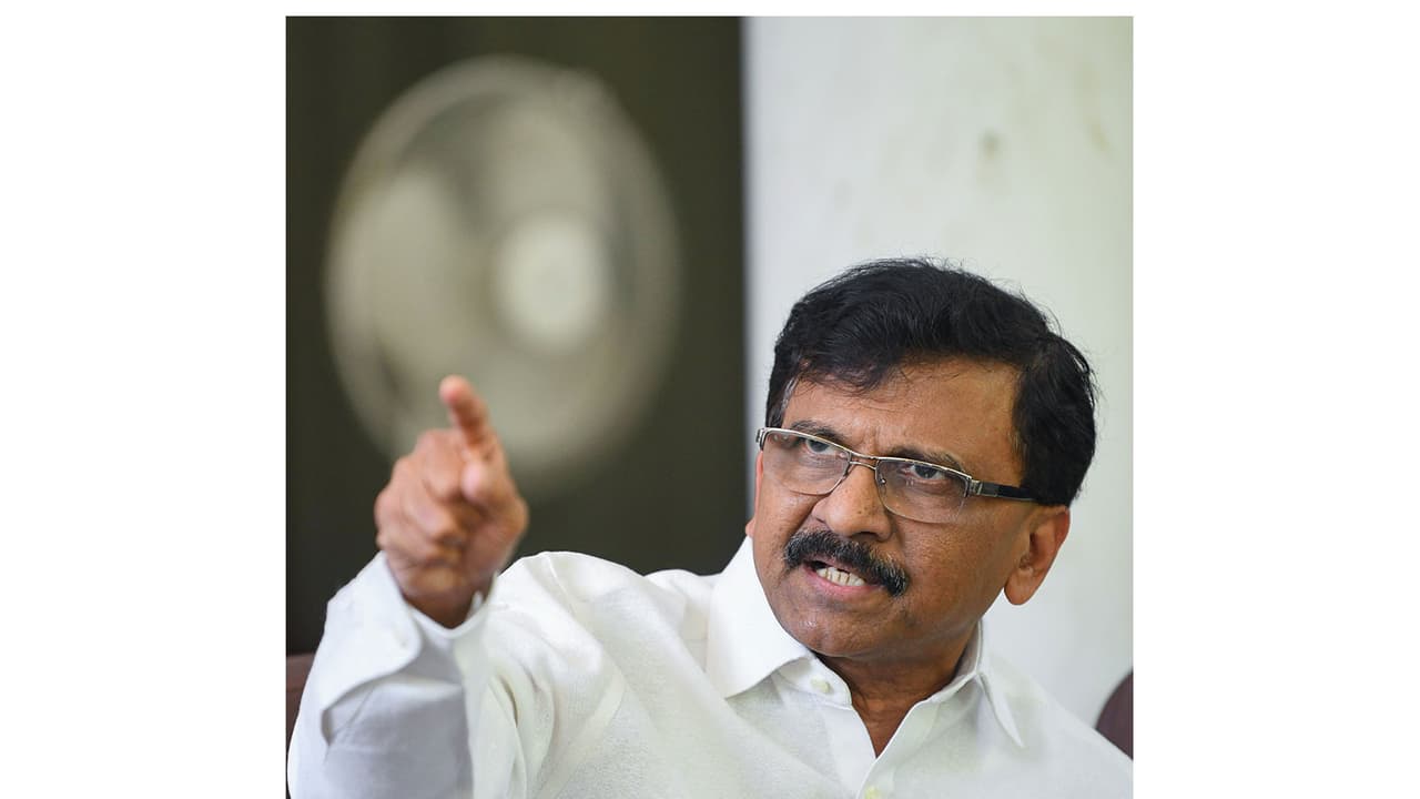 Shiv Sena (UBT) MP Sanjay Raut (File Photo/ANI) Shiv Sena (UBT) MP Sanjay Raut (File Photo/ANI)