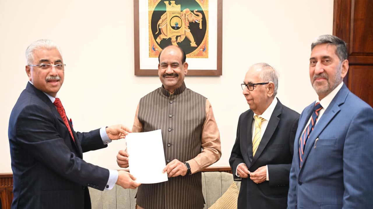 Judges Inquiry Committee submitting its report on Justice Yashwant Varma (Photo/Lok Sabha Secretariat) Judges Inquiry Committee submitting its report on Justice Yashwant Varma (Photo/Lok Sabha Secretariat)