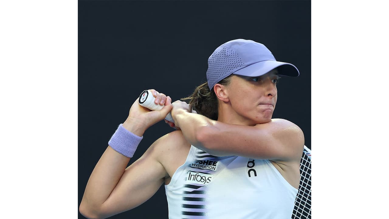 Iga Swiatek. (Photo: X/@AustralianOpen) Iga Swiatek. (Photo: X/@AustralianOpen)