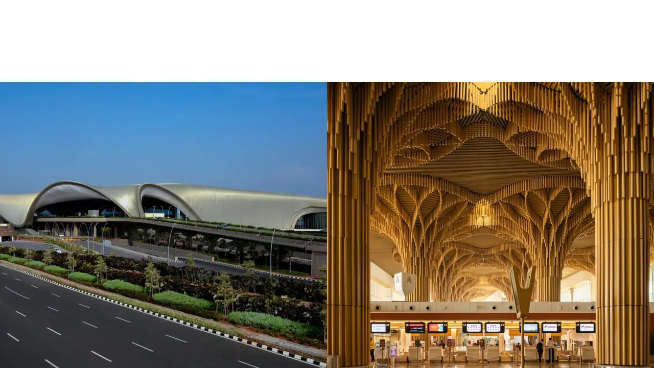 Visuals of Navi Mumbai International Airport and Lokpriya Gopinath Bordoloi International Airport (Photo/AAHL) Visuals of Navi Mumbai International Airport and Lokpriya Gopinath Bordoloi International Airport (Photo/AAHL)