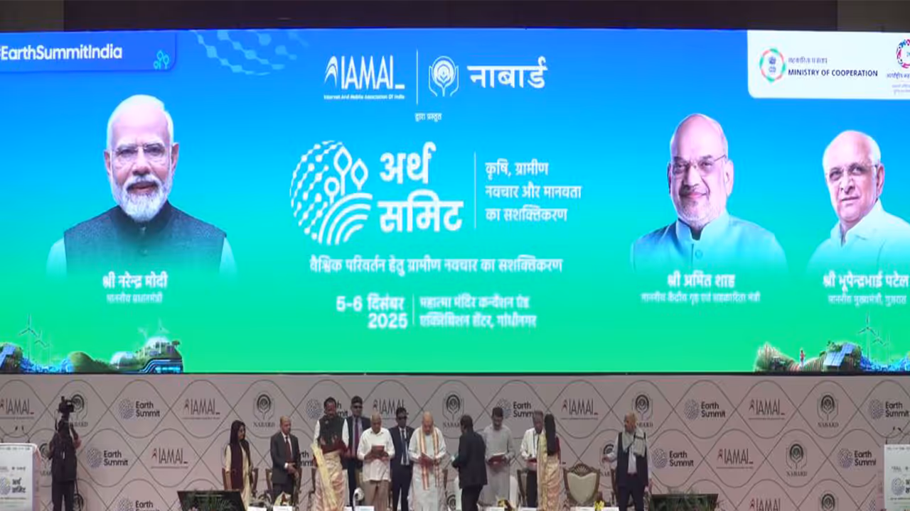 Visuals from Earth Summit 2025–26 in Gndhinagar (Photo/ANI)