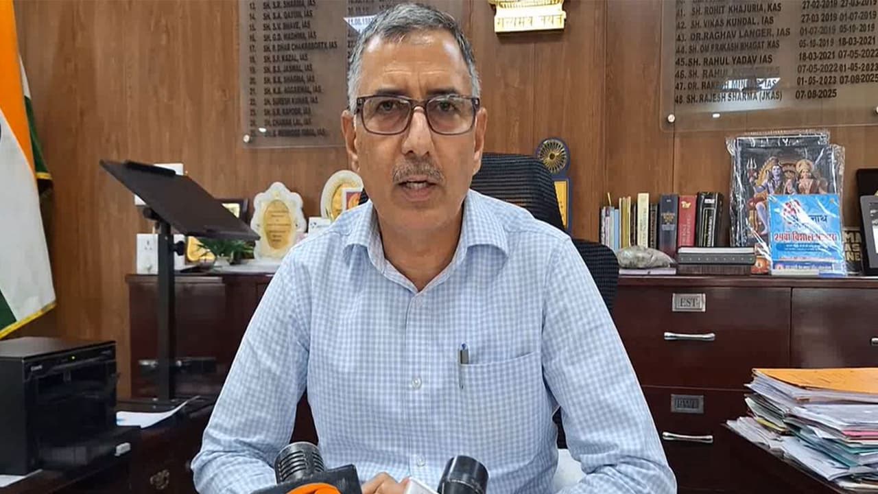 DC of Kathua Rajesh Sharma (Photo/ANI) DC of Kathua Rajesh Sharma (Photo/ANI)