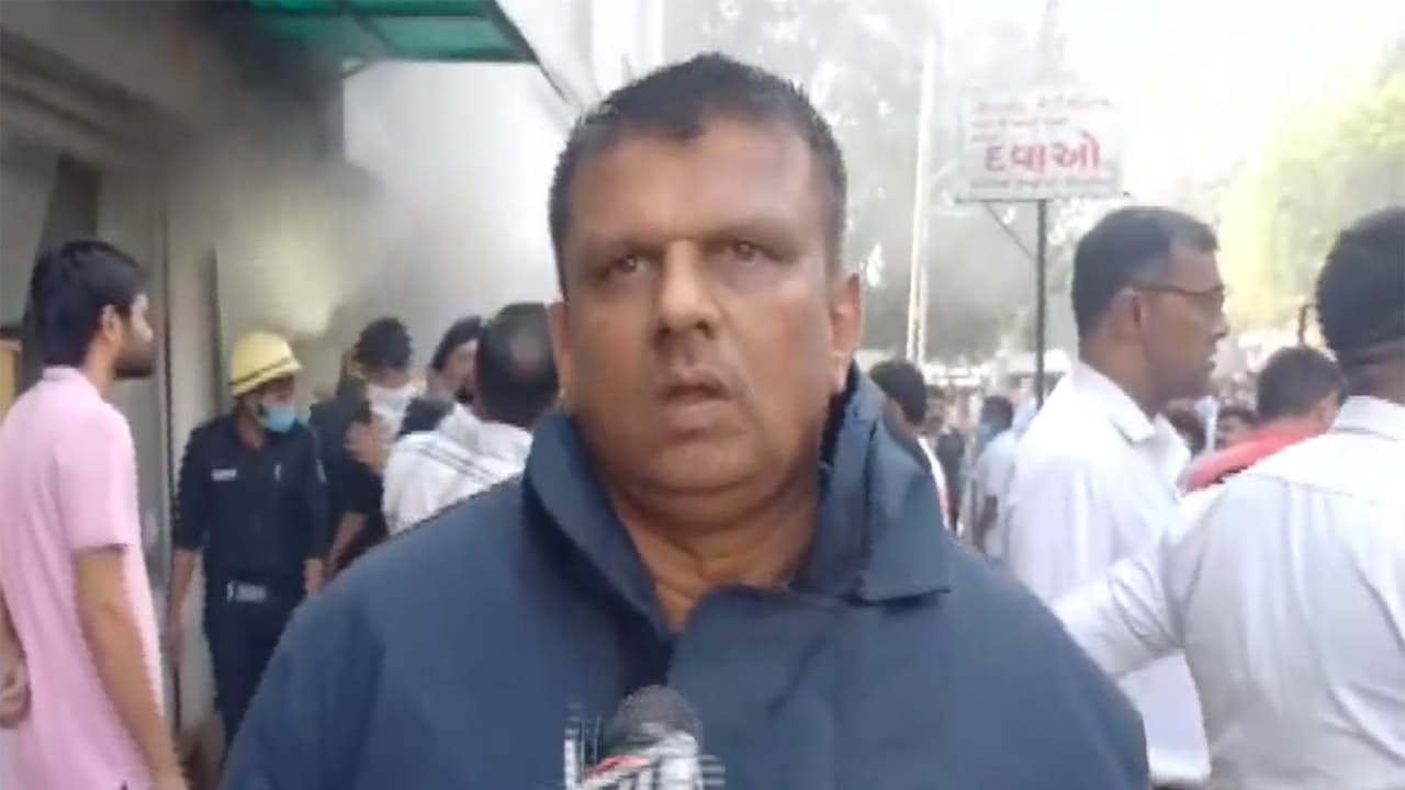 Fire Officer Pradyumansingh Jadeja (Photo/ANI)