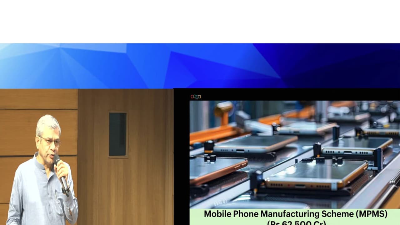 Mobile phone production in India expected to reach Rs 39 lakh crore. (Photo ANI) Mobile phone production in India expected to reach Rs 39 lakh crore. (Photo ANI)