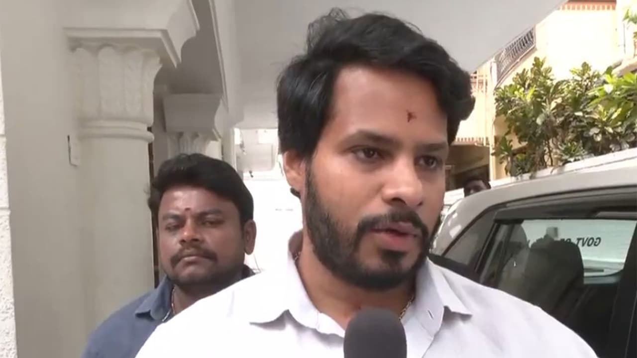 JDS Youth Wing State President, Nikhil Kumaraswamy (Photo/ANI) JDS Youth Wing State President, Nikhil Kumaraswamy (Photo/ANI)